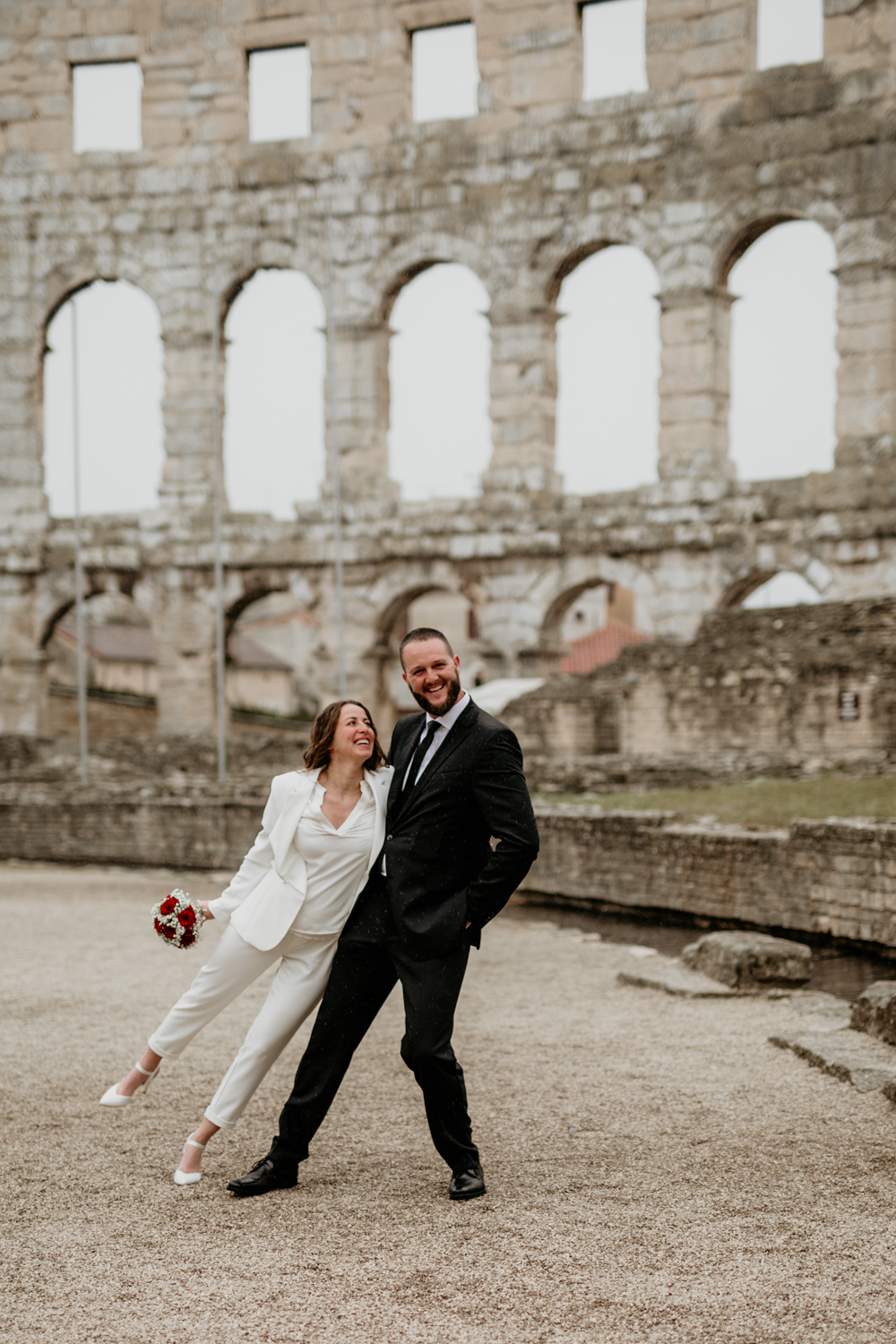 Professional wedding photographer in Istria, Pula